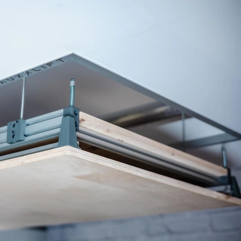 Auxx Attic Lift side close up