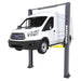 BendPak 10apx 181 Shown Lifting a sprinter van