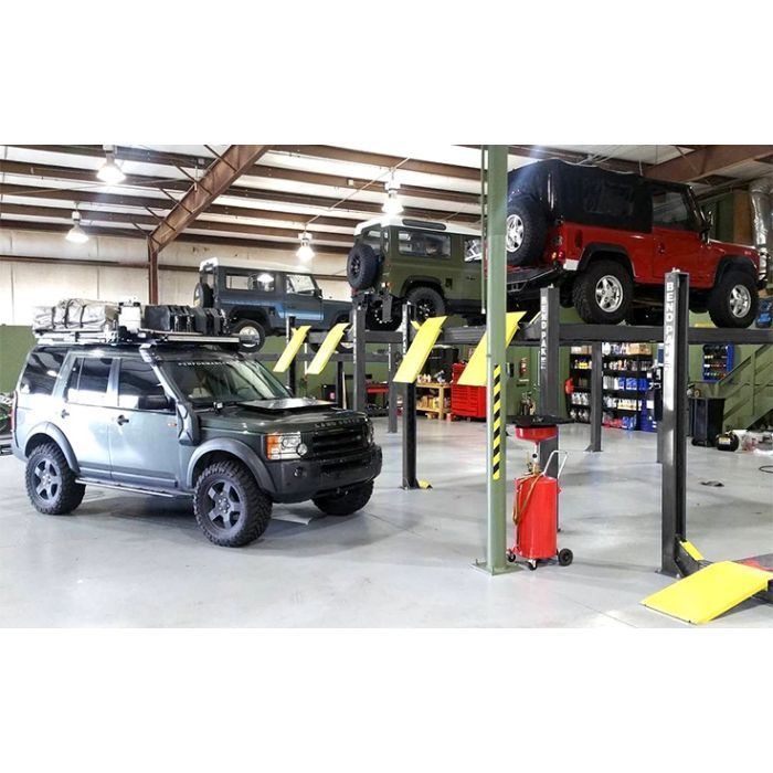 BendPak 4-Post 9000lb HD-9 Car Storage Lift In Shop