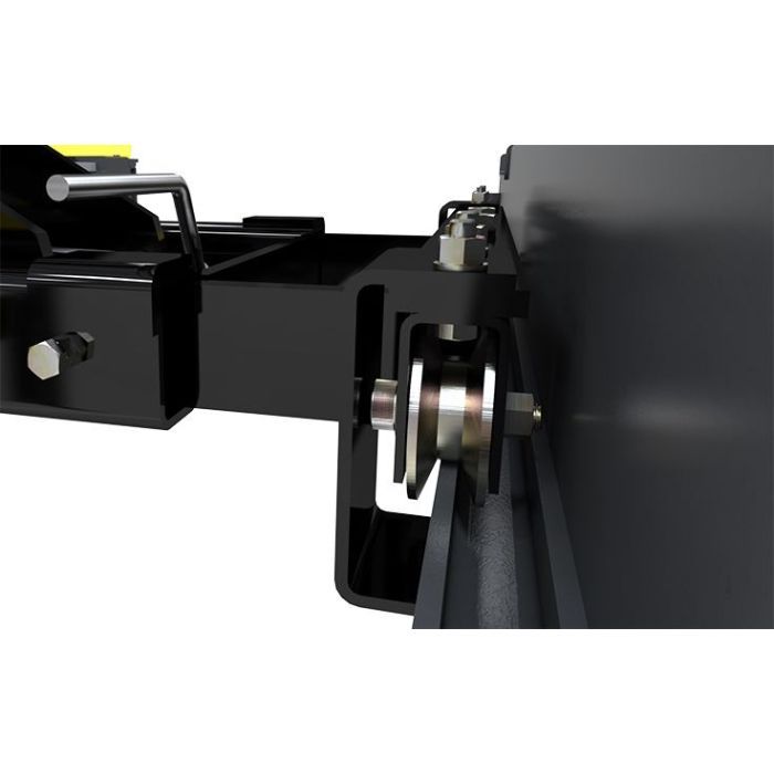 BendPak RJ7W 7,000lb Capacity Rolling Bridge Jack For HDS-14 Series Four Post Lifts Wheel Close Up