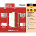 DWF60 Door key features door size 21" x 31"