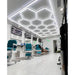 Dimmable HexGlow Ceiling Lights