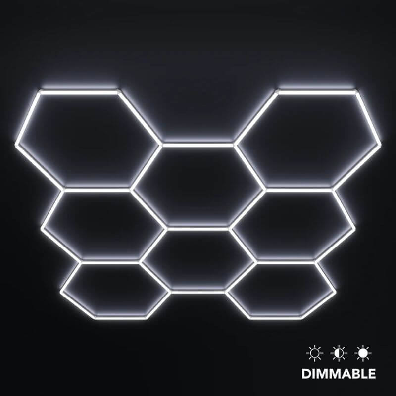 Dimmable HexGlow Lights Long Hex Kit