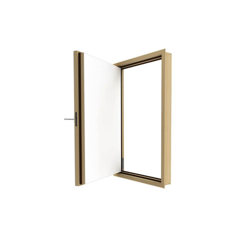 Fakro DWF60 Fire-Rated Knee Wall Access Door with door knob