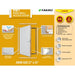 Fakro DWT Energy Efficient Knee Wall Door key features