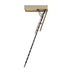 Fakro LMF 60 Fire Rated Metal Attic Ladder side view left