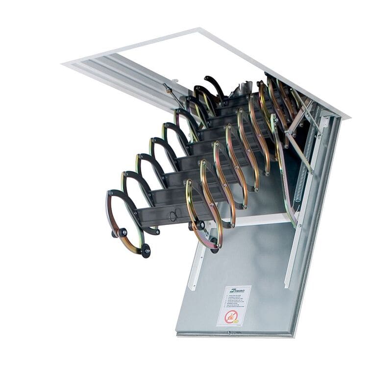 Fakro LSF 300 folded midway