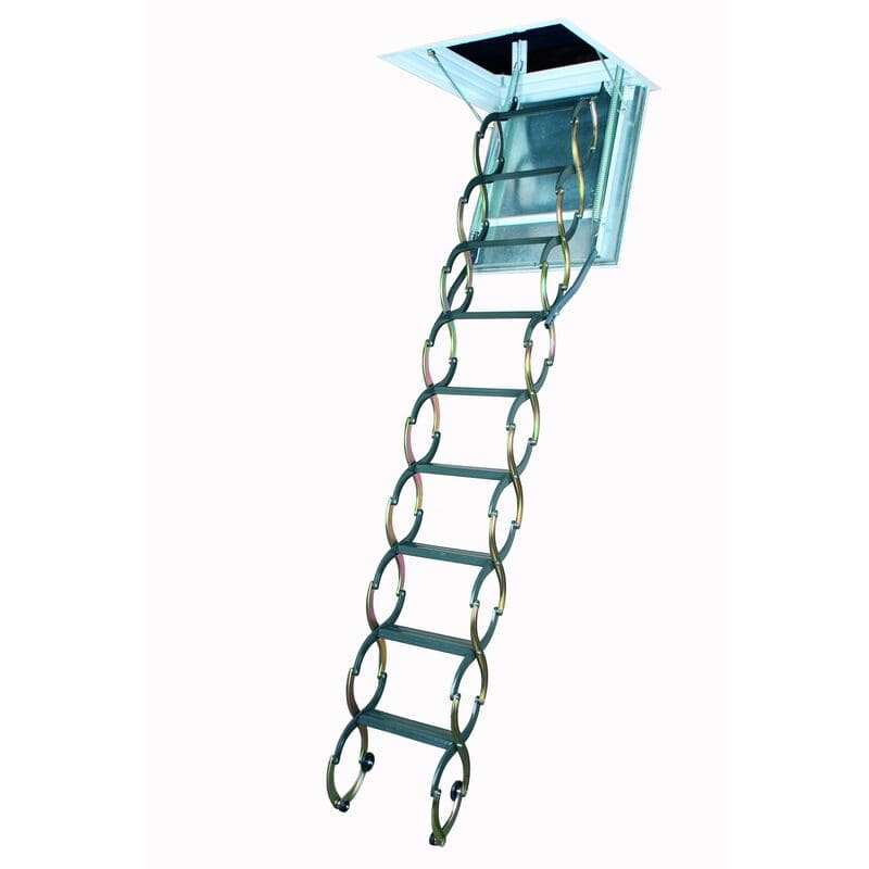 Fakro LSF Attic Ladder left view unfolded