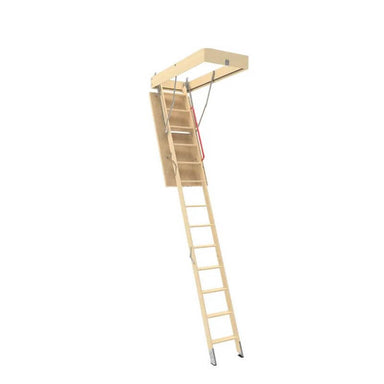 Fakro LWP Attic Ladder right view unfolded