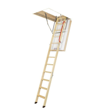 Fakro LWT Thermo Attic Ladder side view unfolded main image