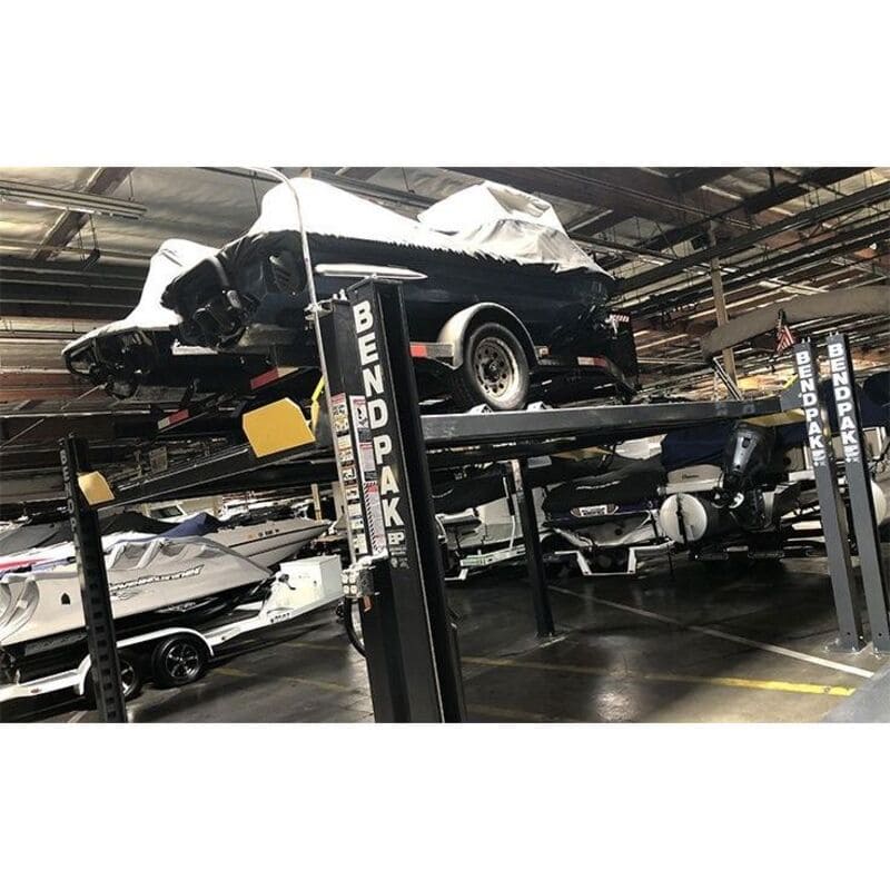 HD7500BLX boat storage four  post lifts
