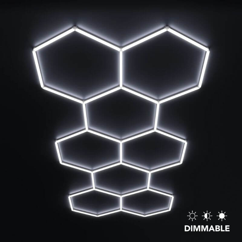 HexGlow Hexagon LED Ceiling Light