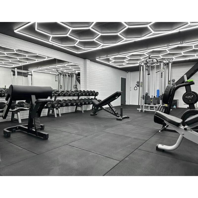 HexGlow LED Lights Professional Gym Fitness Series