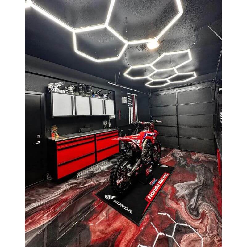 HexGlow LED Lights Premium Showroom Man Cave Garage Light Panel