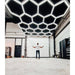 HexGlow Ultra Large Hexagon Shop Lights 18 Panel High Output Garage Ceiling Kit