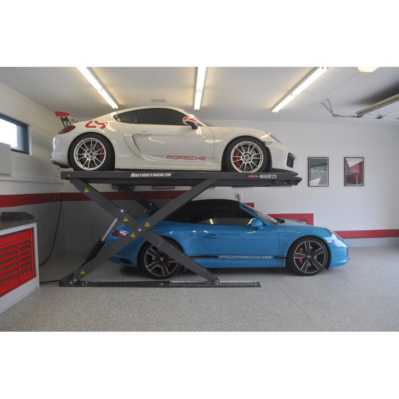 A6S Autostacker In Residential Garage 