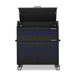 Montezuma Storage 56 IN. X 24 IN. 17-Drawer Rolling Tool Chest and Cabinet Combo Top Open