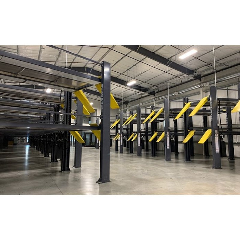 Warehouse Full Of HD 973P BendPak Parking Lifts