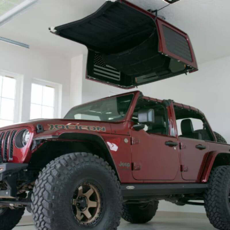 My Lifter Jeep Hardtop Garage Smart Hard Top Lifter