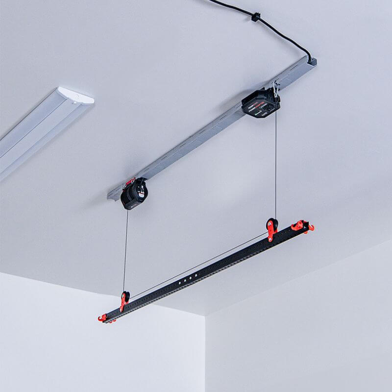 My Lifter Smarter Home Garage Lift Universal XL Lifter compact and efficient storage