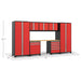 NewAge Pro Series Cabinets 8 PC Red Bamboo Top Dimensions