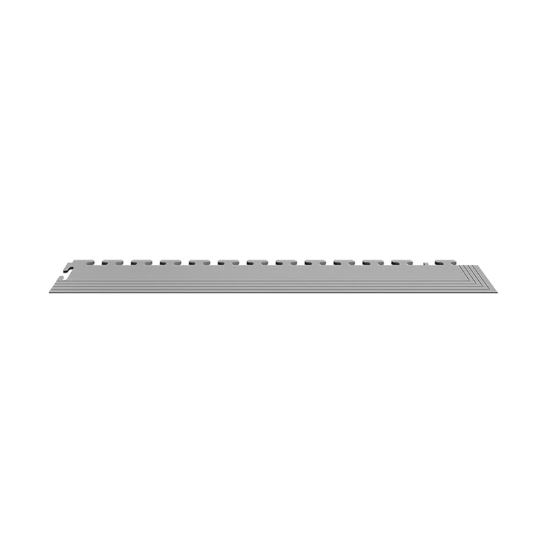 Perfection Floor Tile 5mm Commercial Interlocking Floor Corner In Light Gray