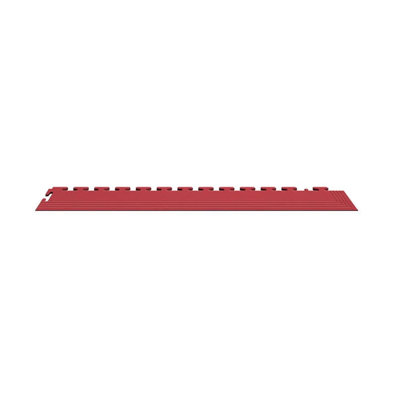 Perfection Floor Tile 5mm Interlocking Corner In Red