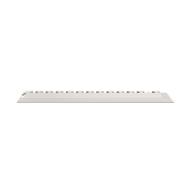 Perfection Floor Tile 5mm Commercial Interlocking Floor Corner In White