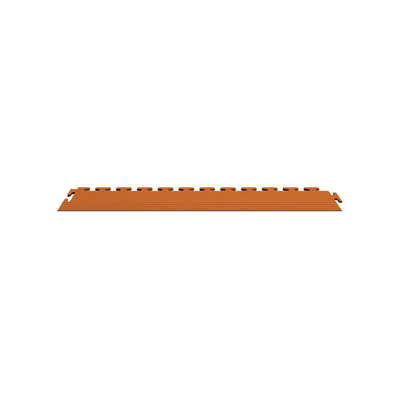 Perfection Floor Tile 5mm Interlocking Edge In Orange