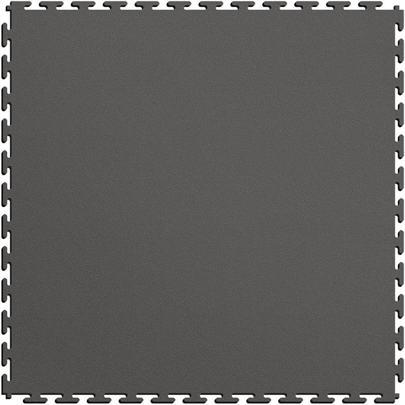 Perfection Floor Tile 5mm Commercial Interlocking Floor Tile In Dark Gray