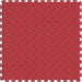 Perfection Floor Tile 5mm Interlocking Diamond Plate Floor In Red