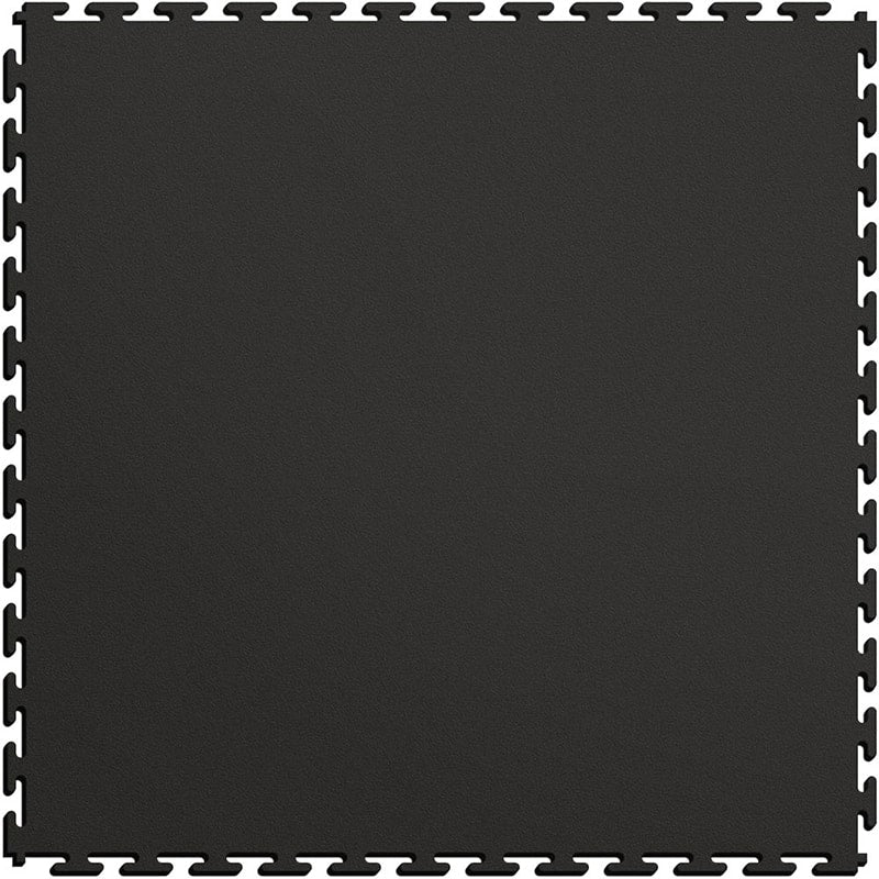 Perfection Floor Tile 7mm Interlocking Floor Tile In Black