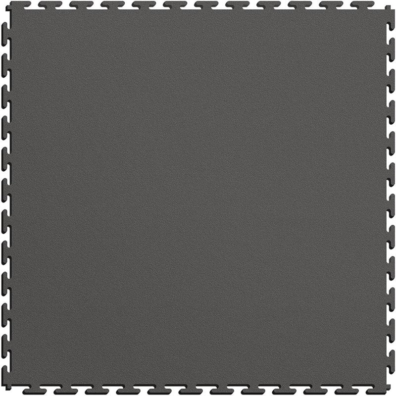 Perfection Floor Tile 7mm Interlocking Floor Tile In Dark Gray