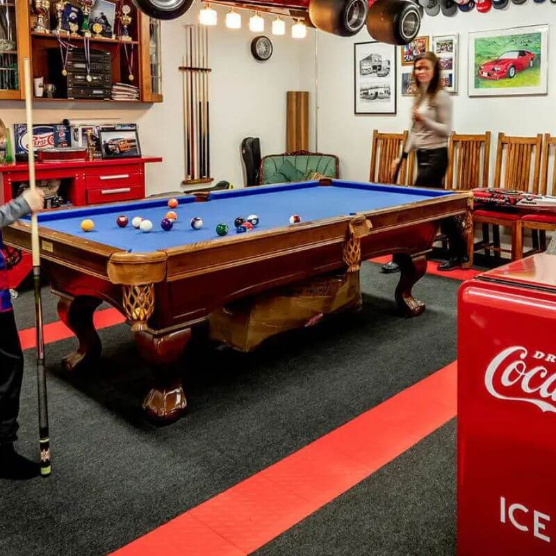 RaceDeck Snap Carpet resto hub