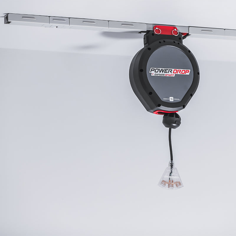 SmarterHome Power Drop Retractable 25' Extension Cord — Open Door Garage