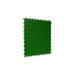 Forrest Green SupraTile diamond plate PVC garage floor tile with dovetail interlocking edges