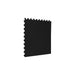 Black SupraTile slate pattern PVC garage floor tile with hidden dovetail interlocking edges