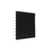 Black SupraTile textured PVC garage floor tile with dovetail interlocking edges