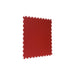 Terracotta SupraTile textured PVC garage floor tile with dovetail interlocking edges