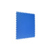 Royal Blue SupraTile textured PVC garage floor tile with T-Joint interlocking edges