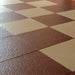 Slate Texture PVC Garage Flooring Tiles by SupraTile Showing Red And White Color Choices