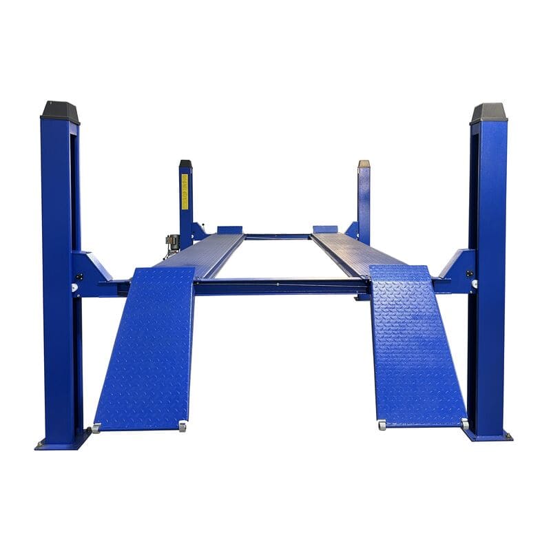 Tuxedo FP12K-K 4 Post Car Lift front view