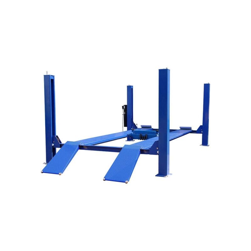 Tuxedo FP12K-K 4 Post Car Lift side view scaled
