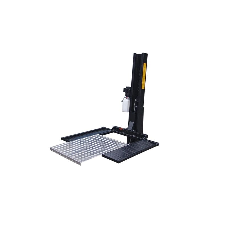 Tuxedo SC 2K Single Platform Storage Lift Left angle view