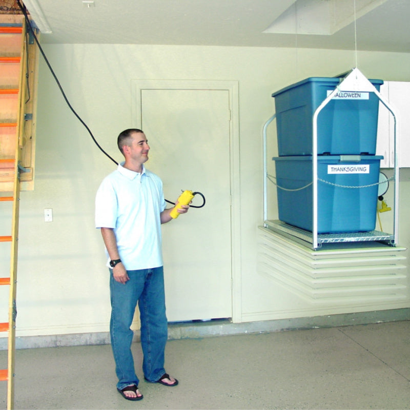 Versa Lift Garage Attic Storage Systems In Action