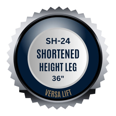 36 Inch Shortened Height Leg Kit For Versa Lift Attic Lift Model 24