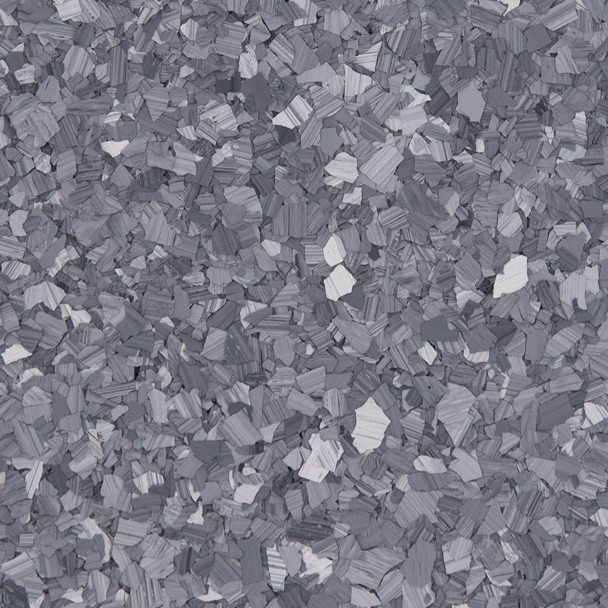 ArmorPoxy ArmorClad Full Broadcast epoxy floor kit in Basalt flake blend close up