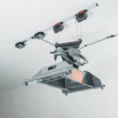 garage smart ceiling mounted hitch hoist system