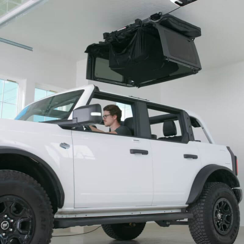 garage smart hardtop lifter jeep bronco 4 door