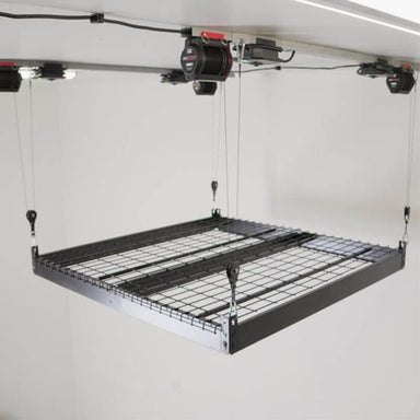 garage smart lift platform motorized ceiling rack 4x8